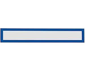 Magnetoplan 1131703 magnetofix cornice magnetica topsign, 5 pezzi, 232 X 52 mm, Blu
