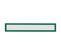 Magnetoplan 1131705 magnetofix cornice magnetica topsign, 5 pezzi, 232 X 52 mm, Verde