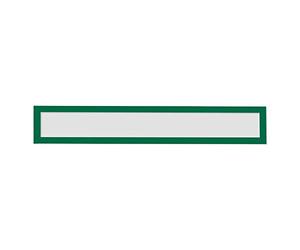 Magnetoplan 1131705 magnetofix cornice magnetica topsign, 5 pezzi, 232 X 52 mm, Verde