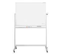 magnetoplan | Lavagna ruotabile | lamiera d'acciaio | verniciata | largh x alt 1500 x 1000 mm