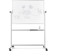 magnetoplan | Lavagna ruotabile | lamiera d'acciaio | verniciata | largh x alt 2200 x 1200 mm