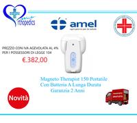 Therapist, magnetoterapia, apparecchio per magnetoterapia portatile e senza fili. Ultra Comodo tra magnetoterapia apparecchi. Bassa frequenza 500 hz, disp. medico CE 1370 detraibile (150 Gauss + app)