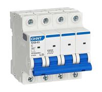 Magnetotermico 63A curva C 4P 10kA 4M NXB-63H/C63-4P-10 - Chint