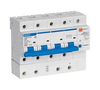 Magnetotermico differenziale 100A tipo AC 300 mA curva C 4P 10KA 8M - NXBLE-125/C100-4P-10-AC300 - Chint