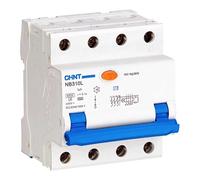 Magnetotermico differenziale 16A tipo A 30 mA curva C 3P+N 6kA 4M NB310L/C16-3PN-6-A30 - Chint
