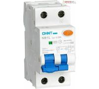 Magnetotermico differenziale Chint NB1L1 32A 1P+N 4,5KA 30MA A 2 Moduli 203338