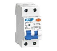 Magnetotermico differenziale 20A tipo A 30 mA curva C 1P+N 4.5kA 2M NXBL-40Y/C20-1PN-4.5-A30 - Chint