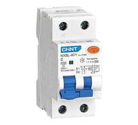 Magnetotermico differenziale 25A tipo A 30 mA curva C 1P+N 4.5kA 2M NXBL-40Y/C25-1PN-4.5-A30 - Chint