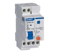 Magnetotermico differenziale 32A tipo AC 30 mA curva C 1P+N 4.5kA 2M NXBLE-40/C32-1PN-32-AC30 - Chint