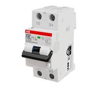 Magnetotermico differenziale Abb 20A 2P 30mA AC 6KA DS202CRC20AC30