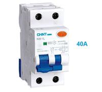 CHINT 203339 INTERRUTTORE MAGNETOTERMICO DIFFERENZIALE 40A 1P+N 2 MODULI