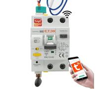 Magnetotermico Differenziale con Riarmo RCBO WiFi 2P 63A 300mA Tipo A