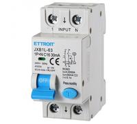 MAGNETOTERMICO DIFFERENZIALE ETTROIT 1P+N DA 6-10-16-25-32-40A 30MA 220V-6KA