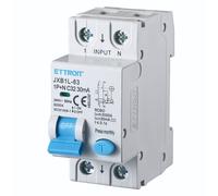 MAGNETOTERMICO DIFFERENZIALE ETTROIT 1P+N DA 6-10-16-25-32-40A 30MA 220V-6KA
