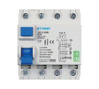 Magnetotermico Differenziale Puro 4P 63A 30mA CURVA B 6KA AC/DC 380V