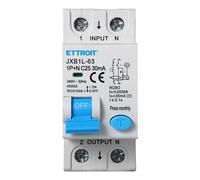 MAGNETOTERMICO DIFFERENZIALE SALVAVITA GUIDA DIN 6A 10A 16A 20A 25A 40A 63A