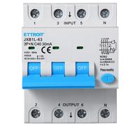 MAGNETOTERMICO DIFFERENZIALE SALVAVITA GUIDA DIN 6A 10A 16A 20A 25A 40A 63A