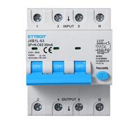 MAGNETOTERMICO DIFFERENZIALE SALVAVITA GUIDA DIN 6A 10A 16A 20A 25A 40A 63A