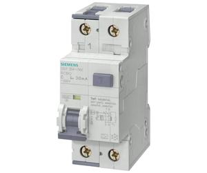Magnetotermico differenziale Siemens 16A 1P+N 30MA F 10KA 2M 5SU13544KK16