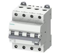Magnetotermico differenziale Siemens 4P 10A 30mA 6kA 4M tipo A 5SU13467FP10