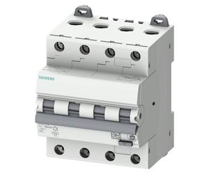 Magnetotermico differenziale Siemens 4P 20A 30mA 6kA 4M tipo A 5SU13467FP20