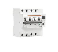 Magnetotermico Interruttore automatico differenziale RCBO tipo B 10KA 3PN 4P 1PN 2P 40A 63A Protezione da sovracorrente 30mA(4P 400V,63A)