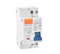 Magnetotermico,Interruttori Automatici 230V 1P + N 10A 16A 20A 25A 32A 40A 63A AC Tipo 30mA Corrente Residua Interruttore Dispersione A Terra RCD RCBO RCCB ELCB(63A)