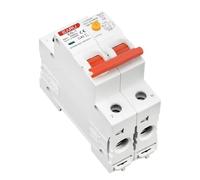 Magnetotermico,Interruttori Automatici Interruttore Differenziale Elettronico Tipo AB 2P 30mA AC RCBO RCCB MCB Protezione Da Cortocircuito E Dispersione Di Corrente Caricabatterie EV(Type A 30mA,63A)