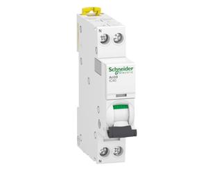 Magnetotermico Schneider Acti9 1P+N 20A 4,5KA C 1M IC40A A9P52620
