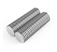 Magnetpro 50 magneti al neodimio, 8 x 1 mm, per presentazione, lavagne magnetiche e per la casa