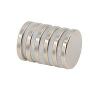 Magnetpro 6 Pezzi magneti al neodimio 6 kg Forza 25 mm x 3 mm