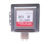 Magnetron Raffreddato Ad Aria 2M214-39F, Compatibile Con Parti Del Generatore Di Microonde Industriale Del Forno A Microonde LG 2M214