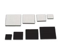 magnets4you - Piastrine magnetiche autoadesive quadrate, 35 pezzi | 40 x 40 mm | Piastrine magnetiche per fai da te o ufficio e scuola