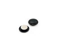 Magnetti Per Ufficio Di Pianificazione Nera Ad Alta Potenza Per Frigorifero, Lavagna, Tavola Da Preavviso, Archiviazione - 30mm Dia x 11mm Alto - Pacchetto Di 24