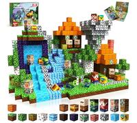 Magneverse Costruzioni Magnetiche per Bambini 200 Pezzi - Magnetic Building Blocks Set Avventura nella Foresta - Giocattoli Montessori STEM per Bambini 3+ Anni - Regalo Creativo per Ragazzi e Ragazze