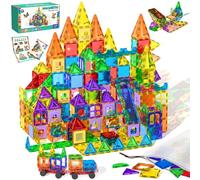 Magneverse Costruzioni Magnetiche per Bambini Gioco Educativo 123 Pezzi