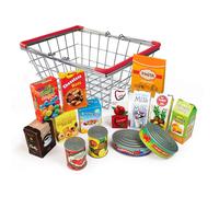 Magni Giocattolo Metal Basket With Grocery Products