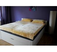 Magnifica Scaldaletto Elettrico - Vera Pelle di agnello Unterbett in molte moderazione, senza webfell e Patchwork. PURO Fell, fachmaennisch Buratti, con 30 mm in altezza e più resistente in pelle. La naturale condizionatore d' aria Come letto cuscino per materassi dimensioni e di alta qualità tra dimensioni