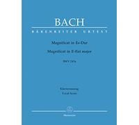 Magnificat Es-Dur BWV 243a (Erstfassung). Klavierauszug, Urtextausgabe