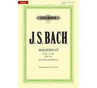 Magnificat in D Bwv 243 Vocal Score