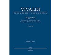 Magnificat RV 610, 611 (Bearbeitet für Soli, Chor und Orgel).Chor & Orgel.Orgelauszug