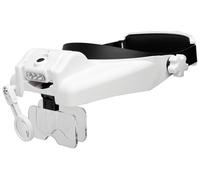 Magnificatore Professionale A Cintura Led Con Ingrandimento Bi-Lama E Lente