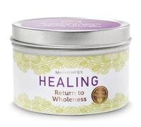 MAGNIFICENT 101 Candela aromatica curativa per un ritorno all'integrità - Candela in latta di cera di soia naturale profumata alla salvia, al palo santo e alla lavanda per la purificazione