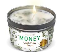MAGNIFICENT 101 Candela per aromaterapia Money per Ottenere Un Aumento del Flusso di Cassa - Candela in Latta di Cera di soia Naturale profumata alla Salvia e Cannella per purificazione