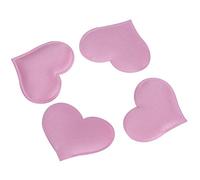 Magnifico Decoro a Forma di Cuore 8209 Forniture Nuziali Impreziosite a Mano in Modo Univoco Opulento Ornamento Decorativo per Scrigni di Gioielli (3,2 cm rosa, 500