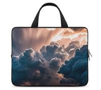 Magnifico Rainstorm Cloud Custodia per laptop da 10 pollici Custodia protettiva per computer da viaggio d'affari Borsa da trasporto per laptop o tablet