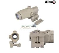 Magnifier 3x G33 Et Style Dark Earth Aim-o (ao5348-de)