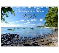 Magnifique île Maurice (Calendrier mural 2026 DIN A3 vertical), CALVENDO calendrier mensuel: Magnifiques paysages de l'île Maurice