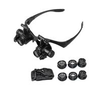 Magnifying Glass , 10x 15x 20x 25x Magnifying Glass with Led Light, Head Mo