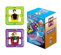 MAGNIKON Set di mattoncini magnetici di ricambio | giocattoli per bambini dai 3 anni in su, regalo per ragazze, ragazzi, giocattoli Montessori, magnete